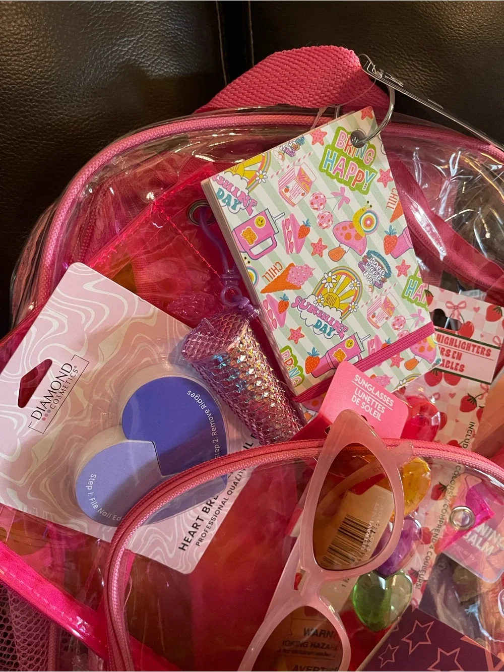 Jot clear backpack